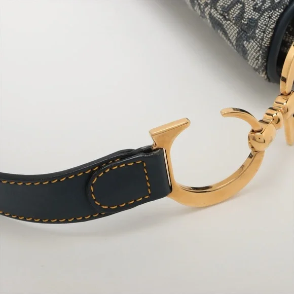 SOLD OUT ❌Christian Dior Saddle Medium Canvas Diorissimo Vintage Trotter - Picture 10 of 11